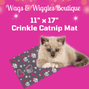 Crinkle Catnip Mat 11” x 17” 