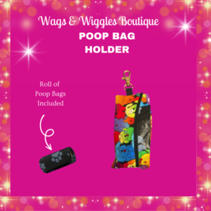 Fabric Poop Bag Holder